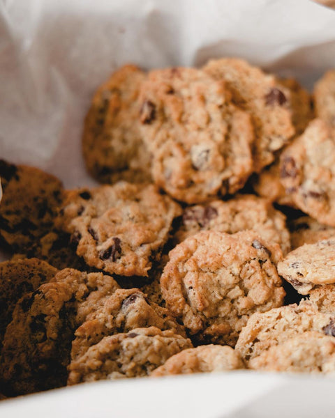 GRØNのプロテインブレンドレシピ -ざっくざく!オートミールクッキー