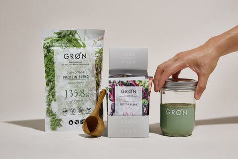 STARTER SETに新たな商品が仲間入り!GRØN Protein 28DAYS Challenge