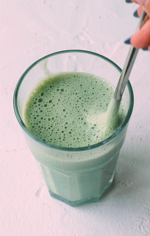 GRØNグリーンモンスターのレシピ -じゃばらを加えた、花粉症対策グリーンスムージー