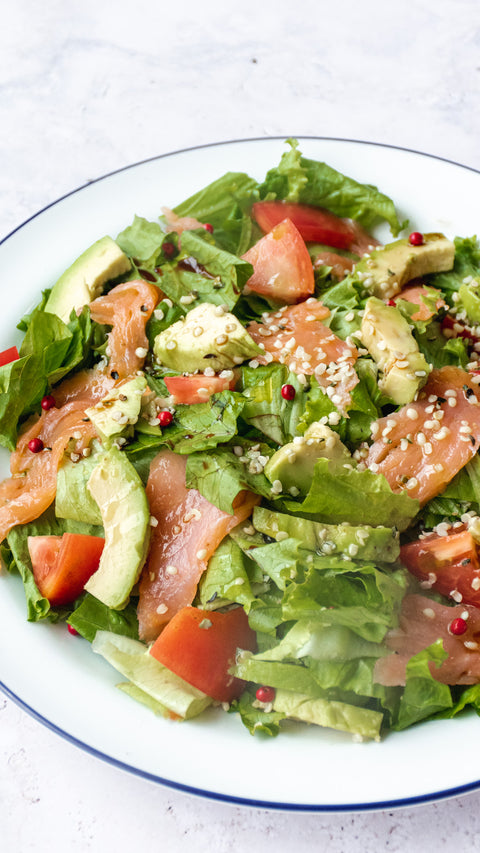 GRØNのグリーンモンスターのレシピ -バジルビネガードレッシング