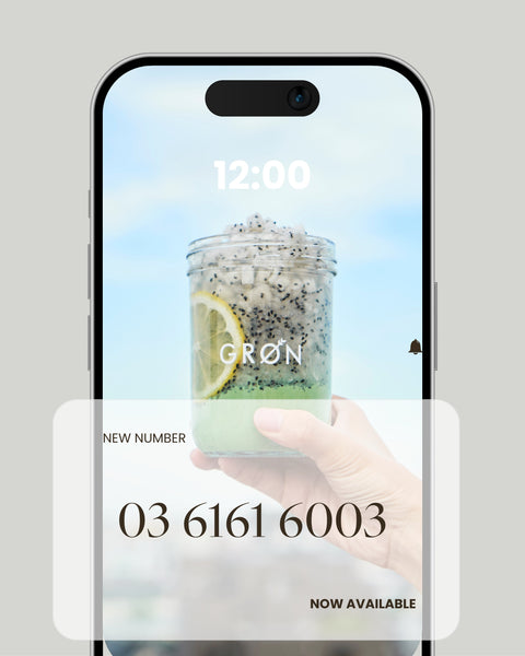 新しい電話番号のお知らせ