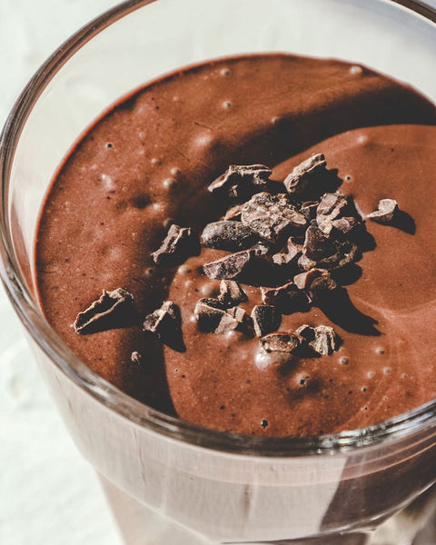 GRØNのクリオロベリーズのレシピ -クリオロベリーズで作る﻿ 超簡単チョコレートシェイク