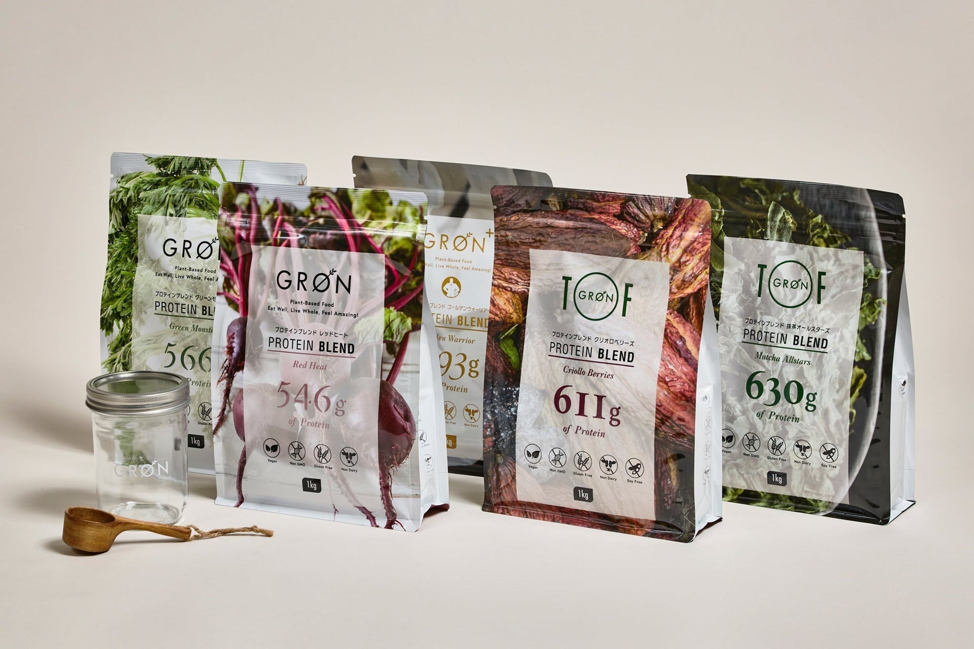 植物性プロテインおすすめ比較｜GRØN全5種を栄養・効果別に解説 〜栄養士のColumn Vol.159